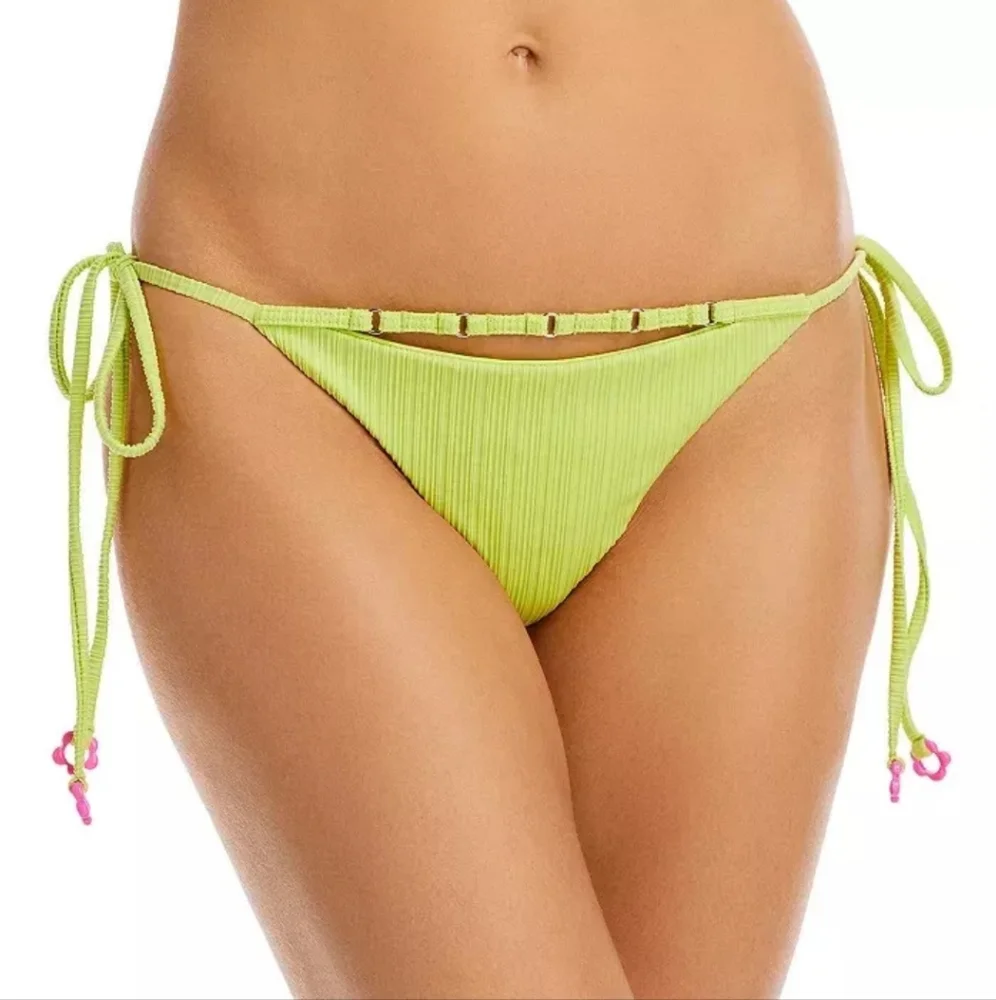 FRANKIE'S BIKINIS PHILLIPA AND KEIRA PLISSE TOP AND BOTTOM SIZE M
